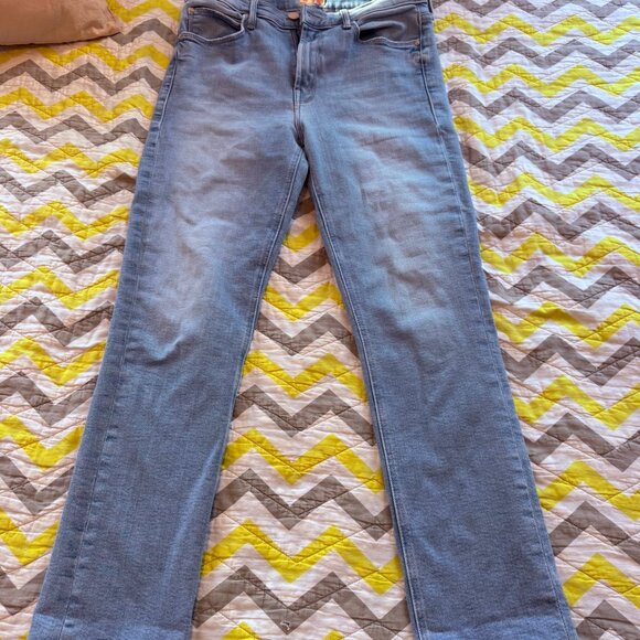 Mother Mid Rise Dazzler Ankle 29 Limited Edition - Light Blue - Picture 2 of 6